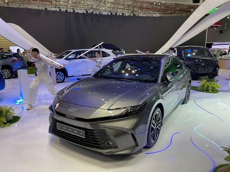 Toyota Camry 2025 trình làng tại VMS 2024.