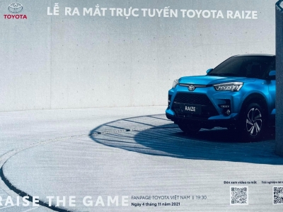 Toyota Raize chốt ngày ra mắt