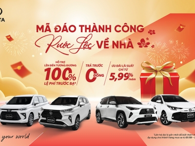 TOYOTA VIỆT NAM CÙNG HỆ THỐNG ĐẠI LÝ TRIỂN KHAI CHƯƠNG TRÌNH KHUYẾN MẠI THÁNG 3/2026