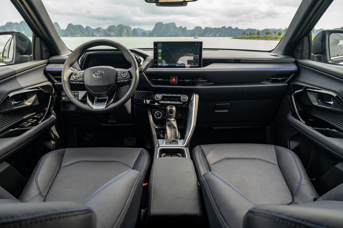 Toyota Yaris Cross 2025 đem đến không gian nội thất đủ dùng cho cả hai hàng ghế