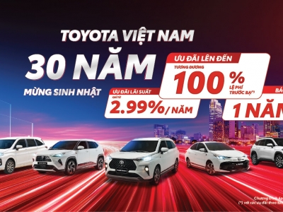 TOYOTA VIỆT NAM CÙNG HỆ THỐNG ĐẠI LÝ TRIỂN KHAI CHƯƠNG TRÌNH KHUYẾN MẠI THÁNG 10/2025