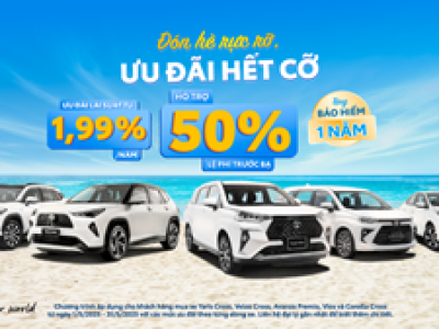 TOYOTA VIỆT NAM CÙNG HỆ THỐNG ĐẠI LÝ TRIỂN KHAI CHƯƠNG TRÌNH KHUYẾN MẠI THÁNG 05/2025